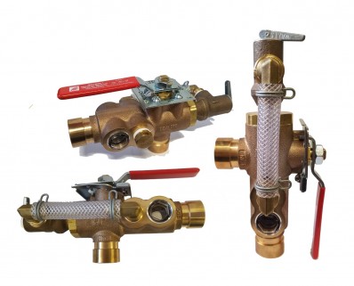 Model 2511A with Grooved Connections from multiple angles